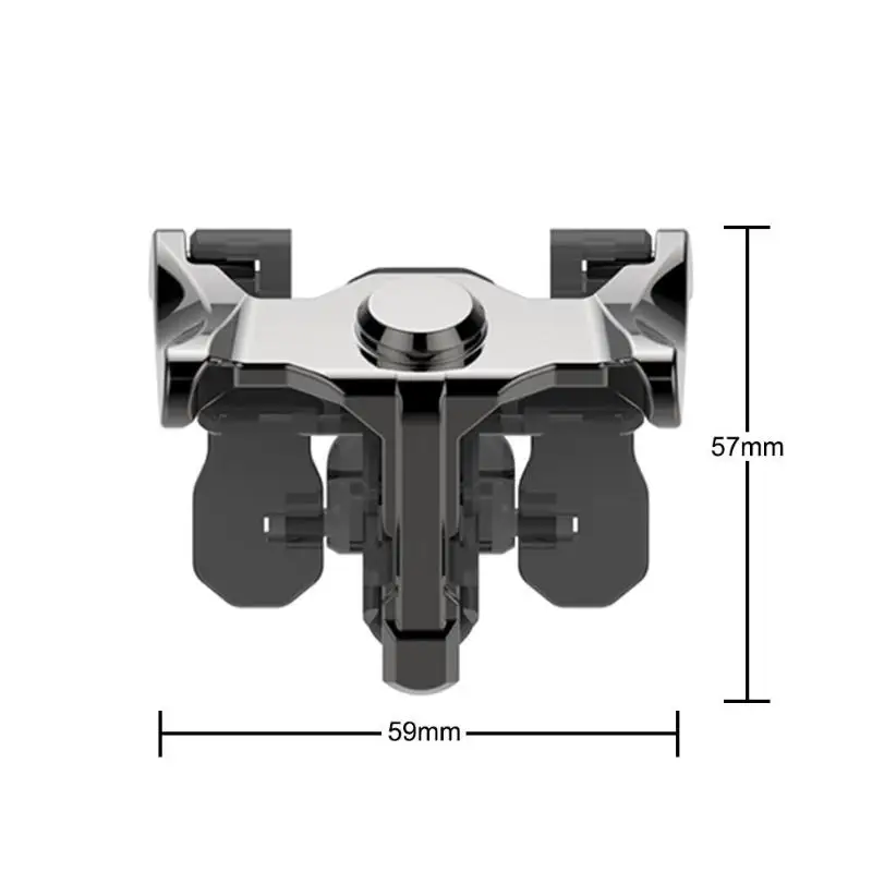 VODOOL 2 шт. мобильный телефон геймпад джойстик для PUBG мобильных игр огневой курок Кнопка Aim ключ L1R1 шутер контроллер Joypad