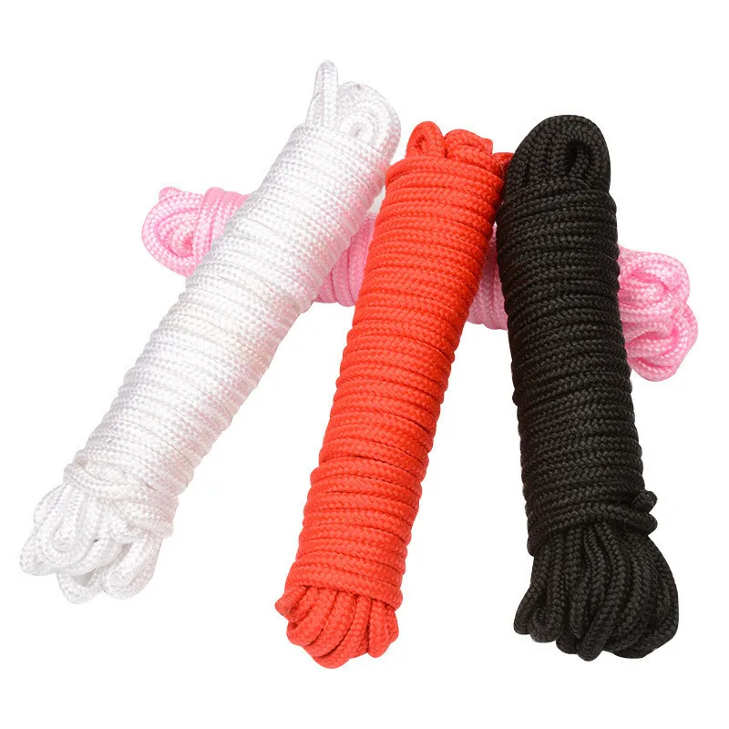 10m Fetish Alternative Slave Bondage Rope Restraint Cottontied Rope Sex Products For Couples