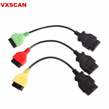 

High Quality for Fiat Ecu Scan Adaptors for Fiat Connect Cable (3 Pieces/ Set)