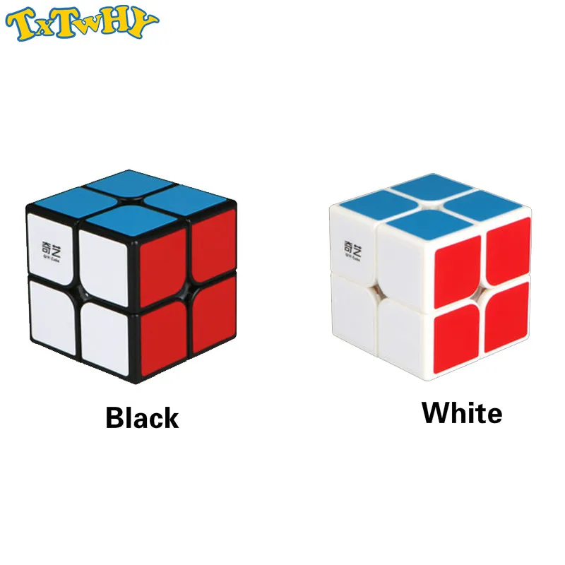 

QIYI QIDI 2X2X2 MAGIC SPEED CUBE POCKET STICKERless PUZZLE CUBE PROFESSIONAL 2x2 SPEED CUBE EDUCATIONAL funny TOYS FOR CHILDREN