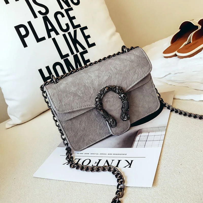 Women Fashion Design Chains Shoulder Bag Luxury PU Leather Female Mini Handbag Holiday Shopping Ladies Flap Crossbody SS3494 (16)