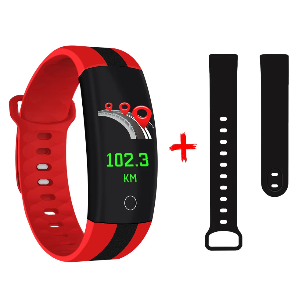 smart bracelet red (7)