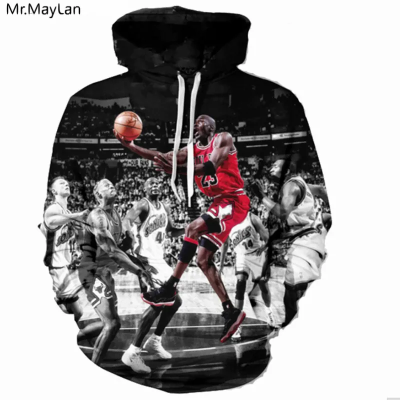 

Fashion Jordan Hoodies 3D Print Sportswear Painting Sweatshirt with Hat Designer Men's Hoodies Crewneck Men Women Harajuku Tops
