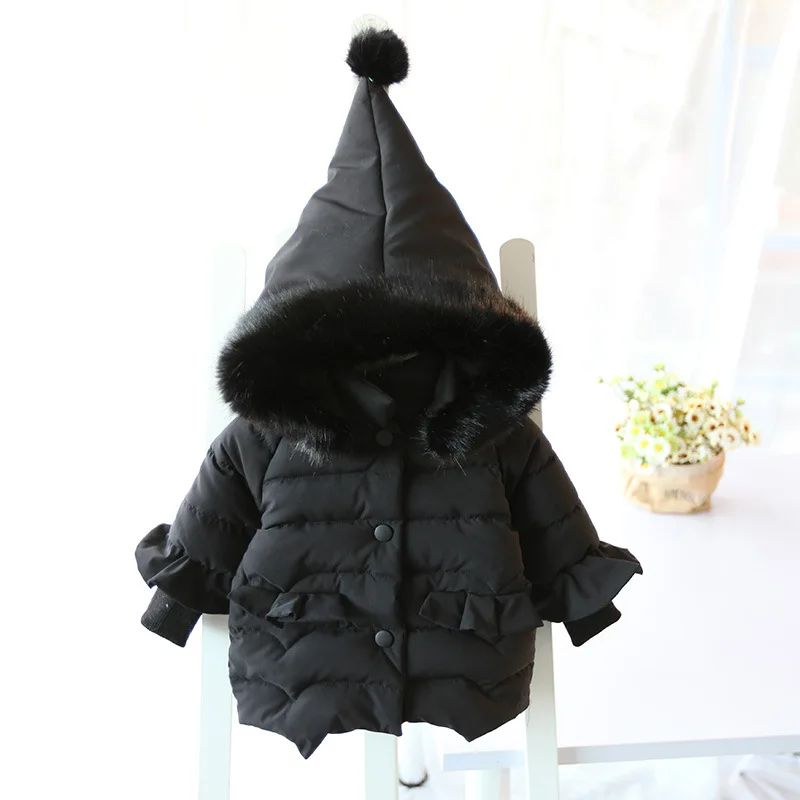 

Coat Baby Girl Infant Hoodie Thickness Autumn Winter Infant Jacket Baby Coat