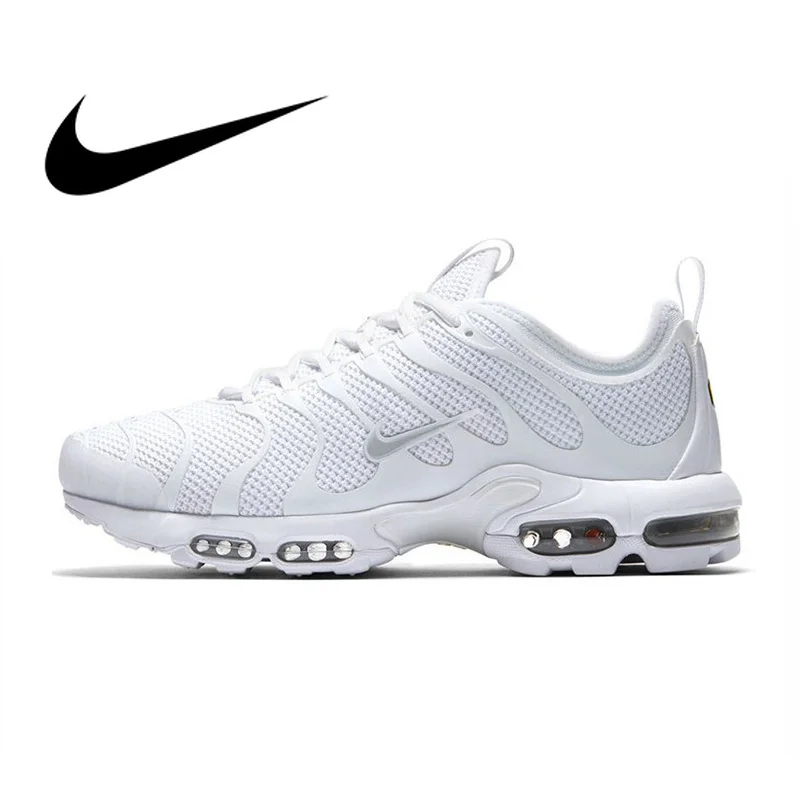 Оригинальные аутентичные Nike Air Max Plus Tn Ультра 3 м Для мужчин кроссовки Спорт на открытом воздухе кроссовки спортивные дизайнер 2018 новое