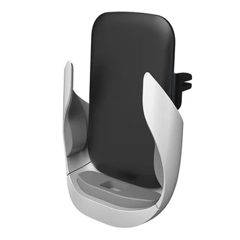 

Car Phone Charger Mount Holder Automatic Clamping 360 Degree Rotation for iOS Android NJ88