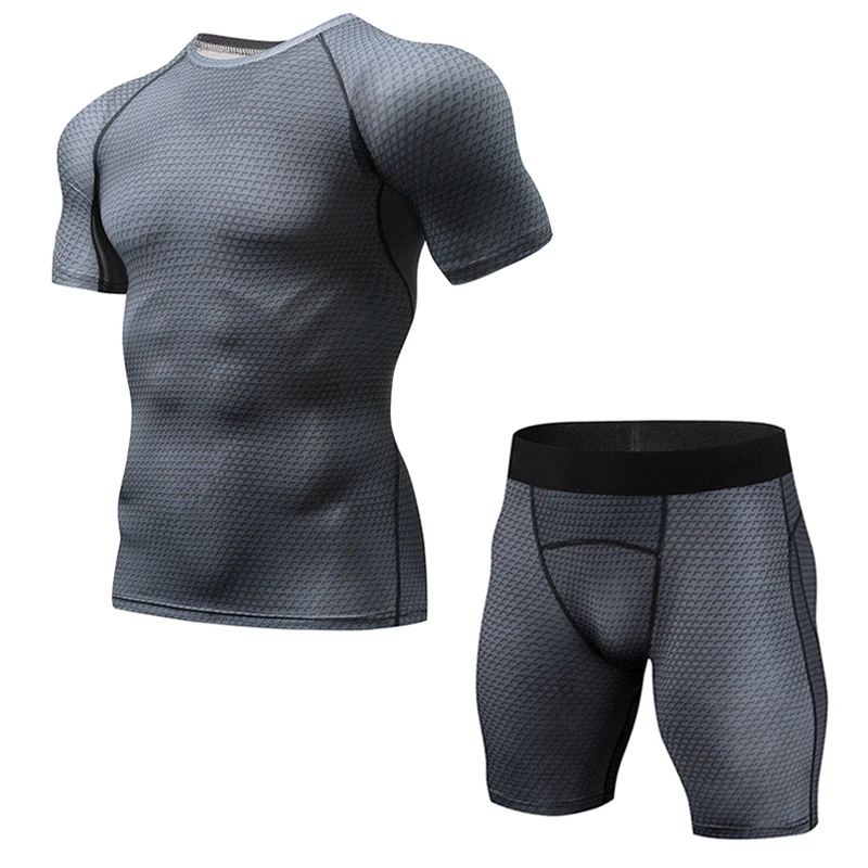 Качественная футболка для спортзала быстросохнущая спортивная одежда Рашгард компрессионная футболка для фитнеса Джерси бесшовная спортивная мужская рубашка для бега