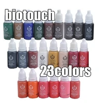 23 шт./лот, профессиональный пигмент для бровей и губ, Перманентный макияж, чернила для татуажа, набор, цвет U-pick