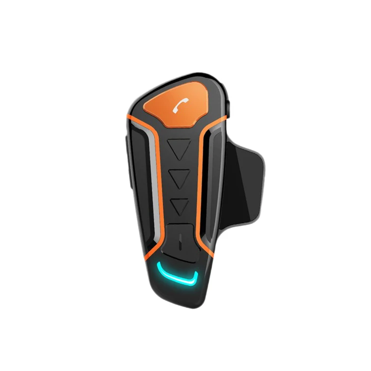 

2Pcs New 1000M Motorcycle Helmet Walkie-Talkie Moto Waterproof Bluetooth Walkie-Talkie Headset with Fm Function