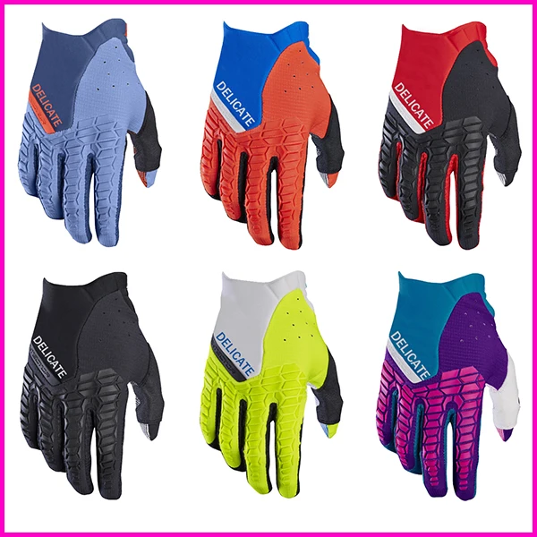 Blue XL Short Summer Mens Motorbike Motorcycle Gloves Mountain Riding Bike Sports Glove