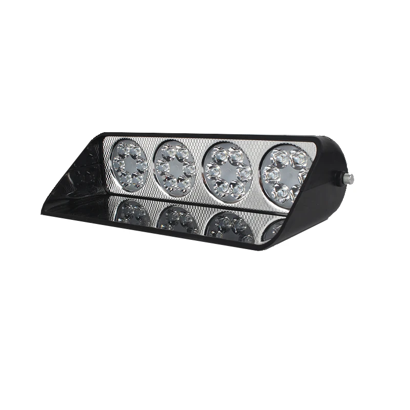 24 LED Flash Light Car Truck Police Warning Lamp Strobe Dash Emergency Interior Windshield Warning Light Bar Curren Fog Lights