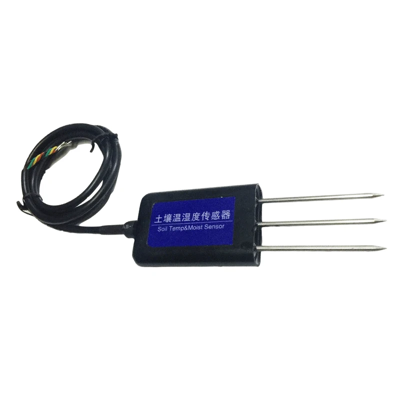 

Soil Temperature and Humidity Sensor Soil Moisture Sensor RS485 Monitoring of Agricultural Greenhouse Soil Quality