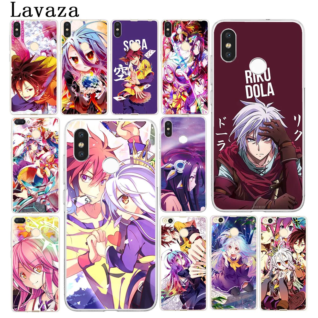 Чехол для телефона Lavaza No Game NO life аниме Xiaomi MI 10 9 9T CC9 CC9E A3 Pro 8 SE A2 Lite A1 pocophone f1 6