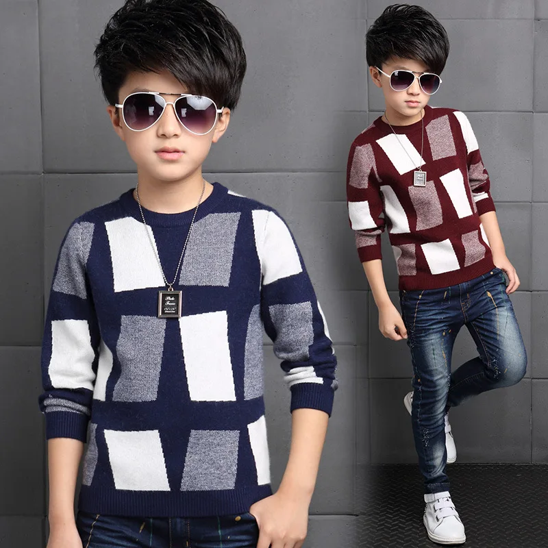 2018 Fashion Boys Sweater Spring Winter Infant Boy Outerwear Cotton