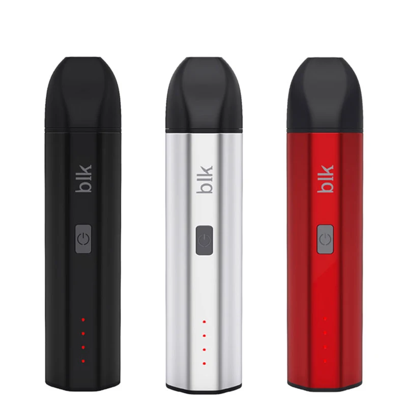 

BLK-Nova dry herb vaporizer Kingtons Electronic Cigarette Kit Bulit-in Battery Herbal Vape Pen e-cigarettes 1600mAh