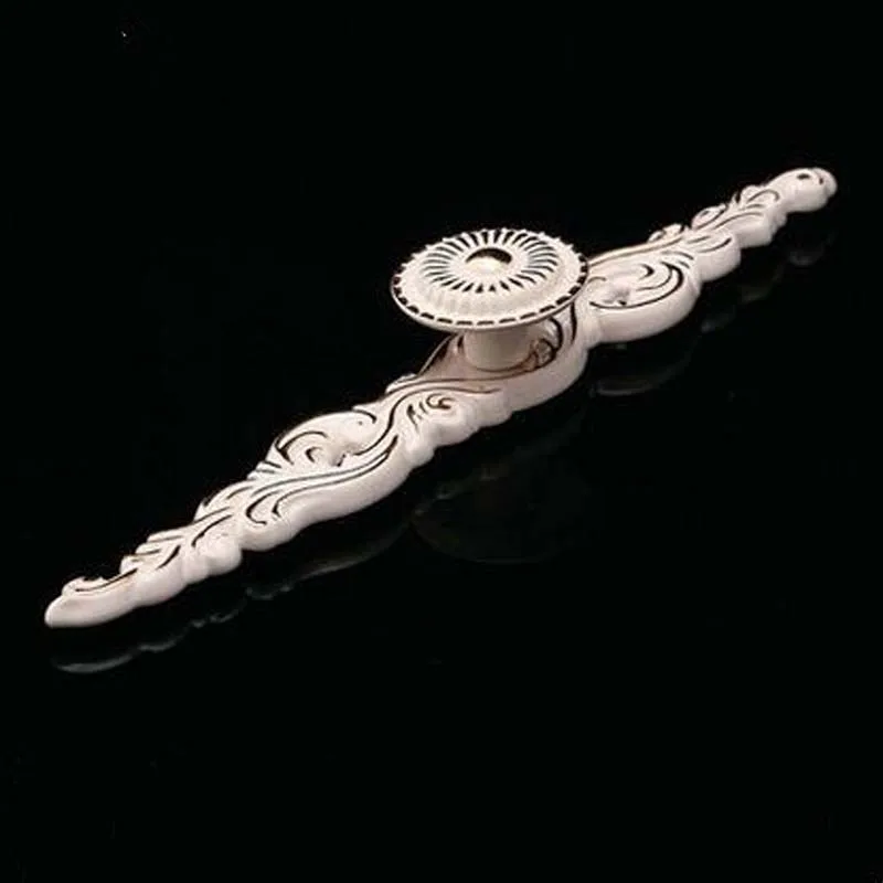 Fashion Ivory White Vintage Furniture Knob White Drawer Knob