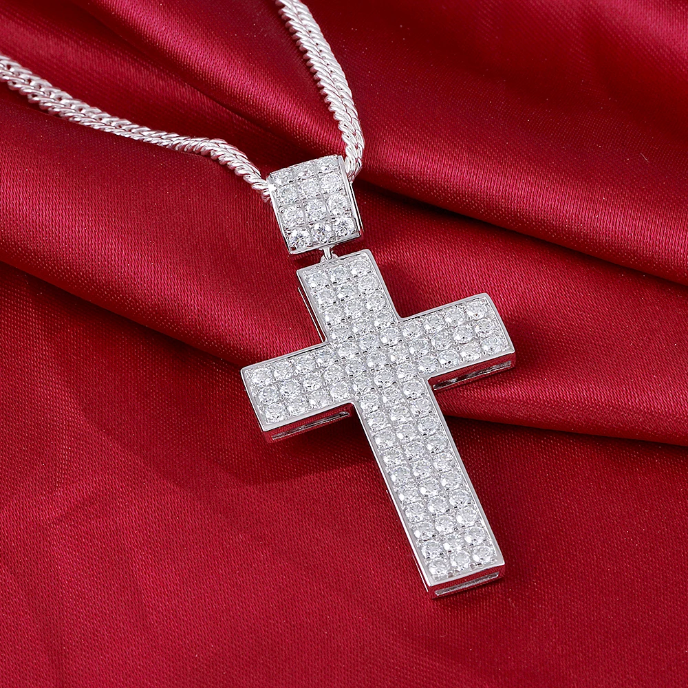 moissanite necklace for man (2)