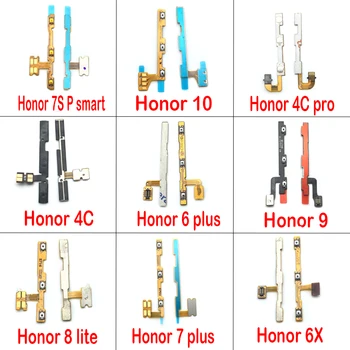 

New Volume Button Power Switch On Off Button Flex Cable For Huawei Honor 6 8 9 Lite 10 6x 6c 4c 7X 7c Y6 Y9 Prime 2018 /Y7 2017