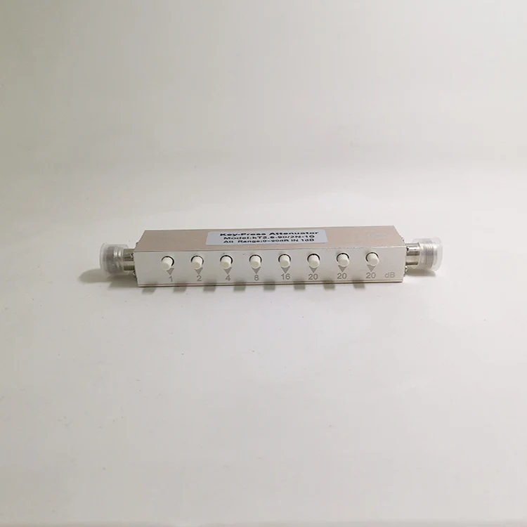 N/SMA Type RF Adjustable Attenuator /Signal Key