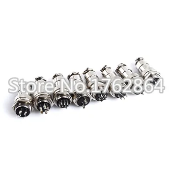 

4 PIN 20mm GX20-4 Screw Aviation Connector Plug The aviation plug Cable connector Regular plug and socket