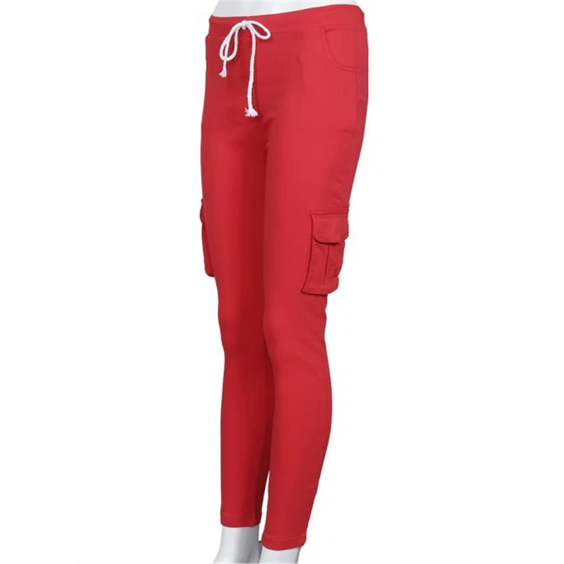 Womens Fashion Sportswear Casual Fashion Sexy Women Pants High Waist Stretch Slim Pencil Trousers Running Pants #4NV29 (3)
