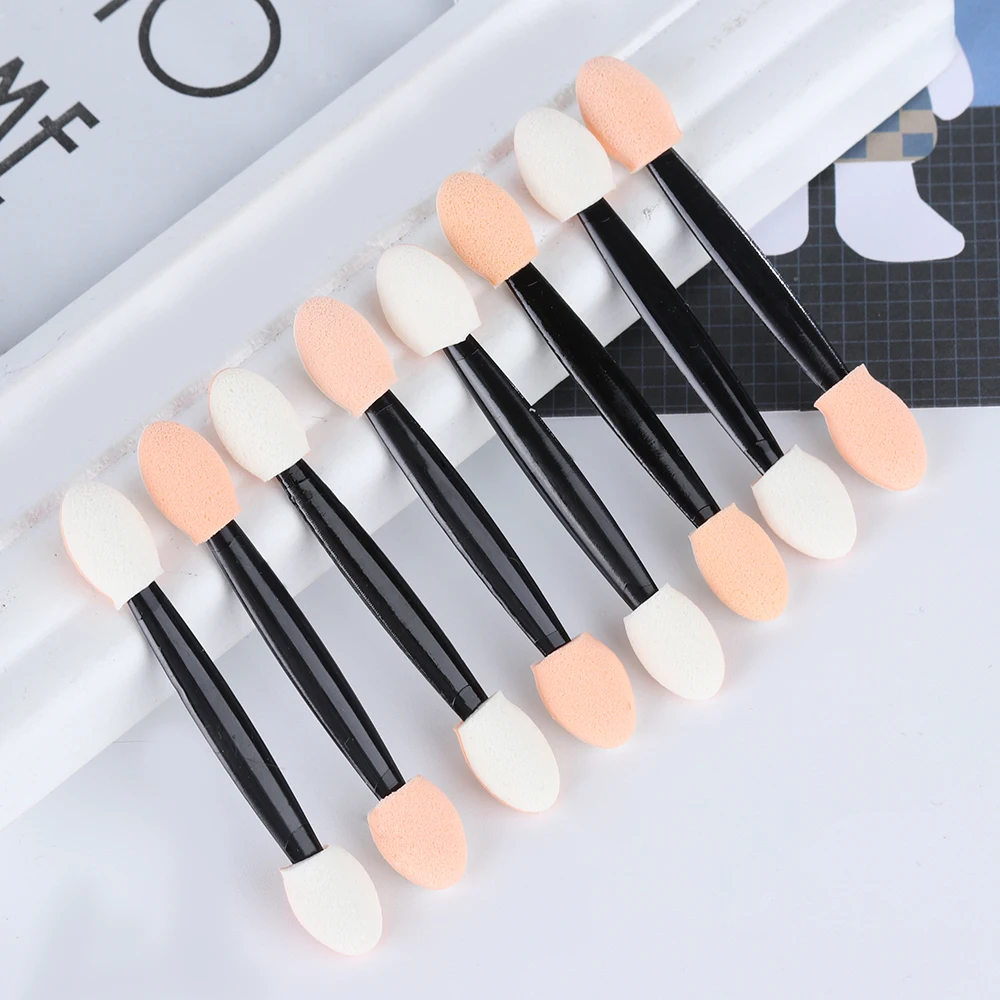 Buy 10Pcs/Pack Double head Eye Shadow Sponge Stick DIY