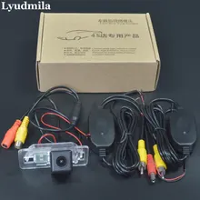 Ludmiła kamera bezprzewodowa do BMW X5 E53 E70/X6 E71/tylna kamera samochodowa/kamera cofania/HD Night Vision łatwa instalacja