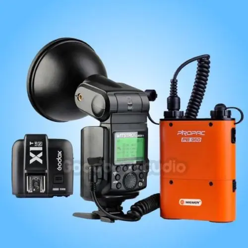 

Godox AD360II-N 360W Flash Speedlite + PB960 Battery Orange + X1N Transmitter for Nik0n