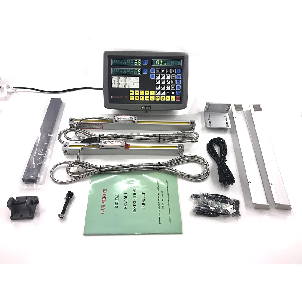 

High Accuracy Wire Cutting Machine Linear Sensor 2 Axis Linear Scale DRO Digital Readout with Route 500mm & 650mm