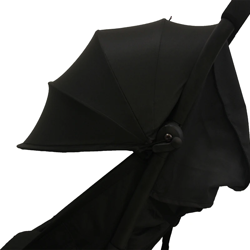 stroller with big hood