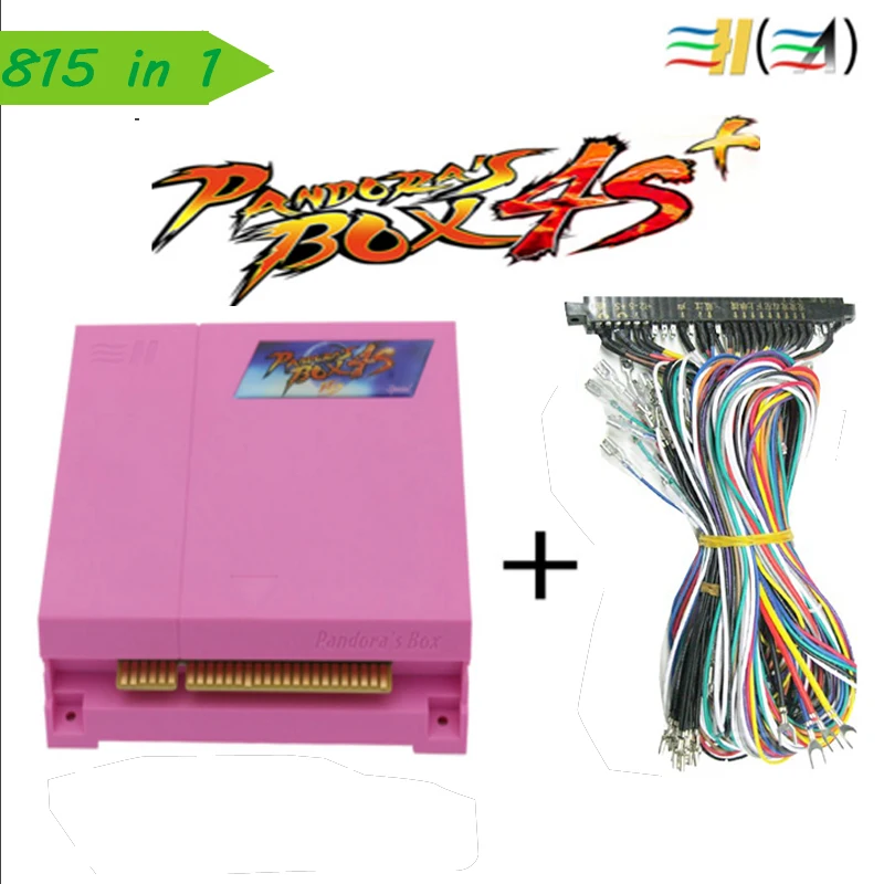 Новое поступление pandora box 4S plus 815 в 1 Аркада jamma мульти Игровая плата pcb