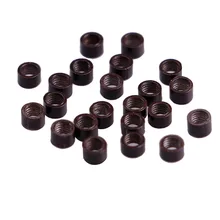 500 шт Силиконовые микро соединительные кольца 4,5 мм выровненные бусины для средство для наращивания волос KG66