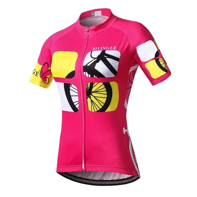 Buy Retro Women's Cycling Jersey Short Sleeve Mountain
