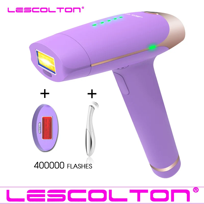 

Lescolton The Newest 2in1 IPL Laser Hair Removal Permanent T009S or T009 Depilador Facial Hair Remover For Body Bikini Underarm