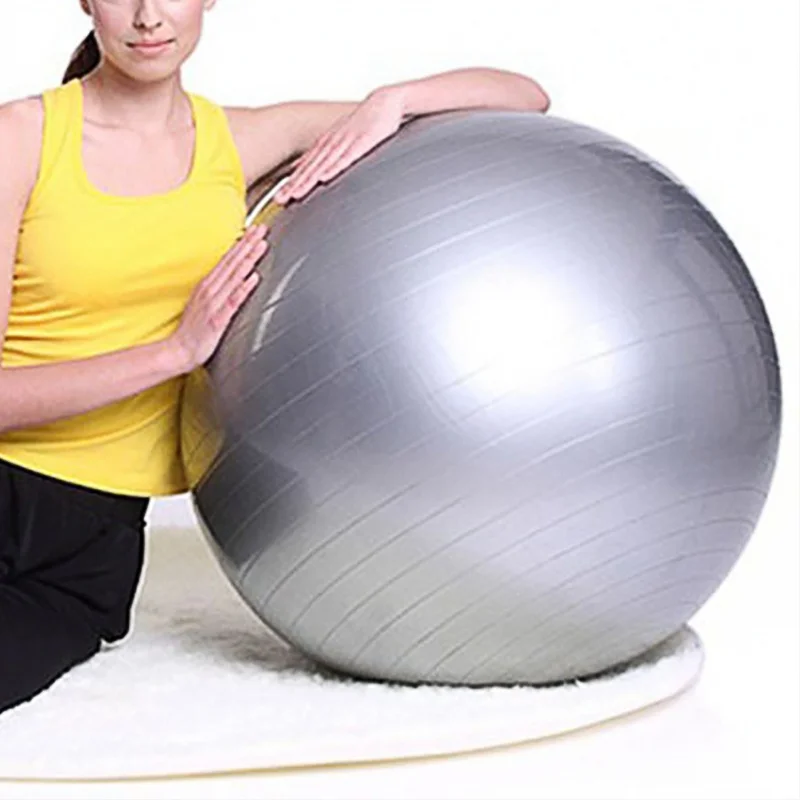 Для женщин спортивные йога мяч бола Пилатес фитнес тренажерный зал баланс Fitball упражнения пилатес тренировки Массажный мяч 55 см 65 см 75cm1