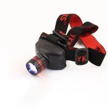 4 Mode LED Headlamp Headlight Ultra Bright and Durable, Ideal for Camping, Hiking, Fishing and Reading Brand New
