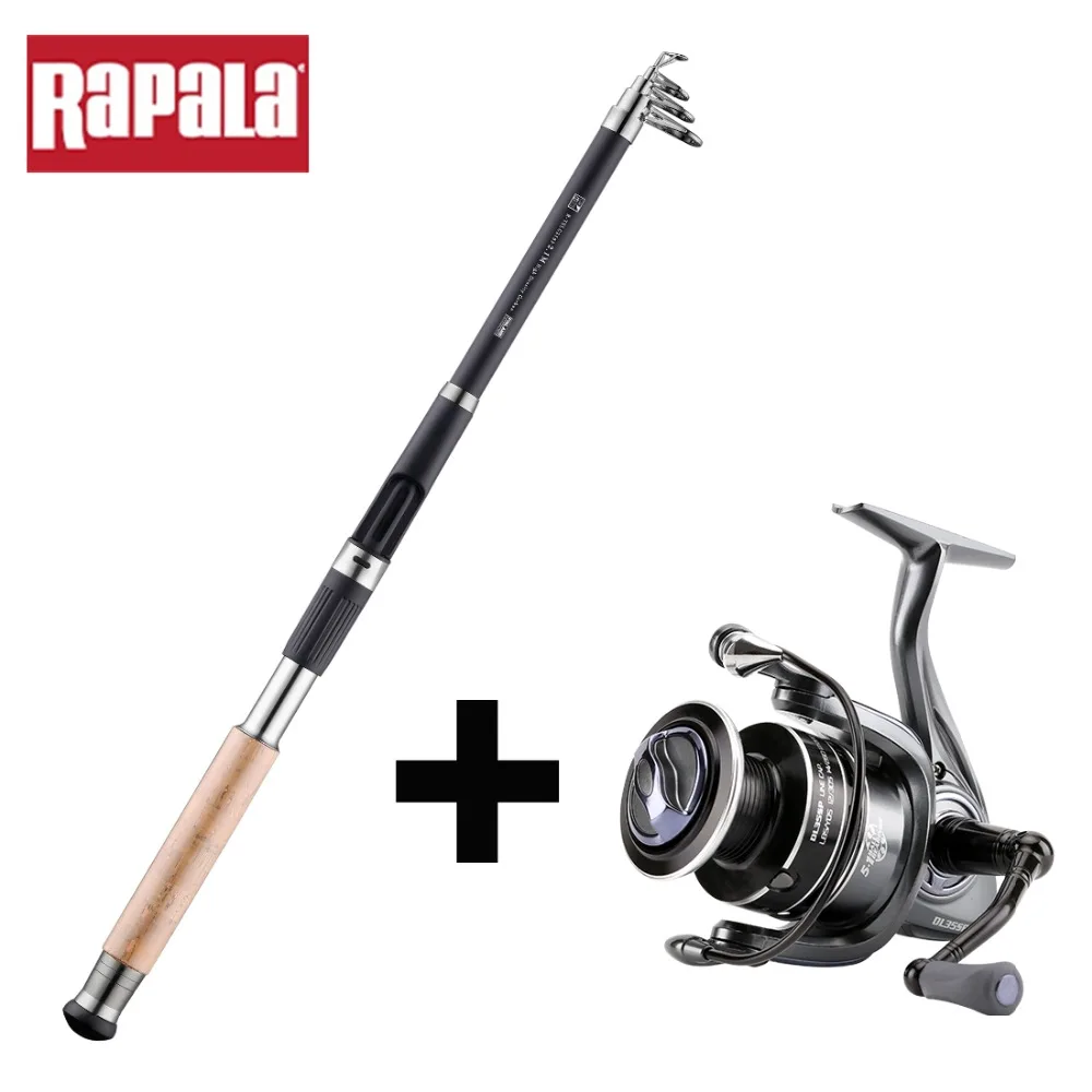 

Brand Fishing Rod Combo THUNDER STICK 1.8m-3.6m Telescopic Rods + DELTA 15SP 25SP 35SP 5+1BB Spinning Fishing Reel