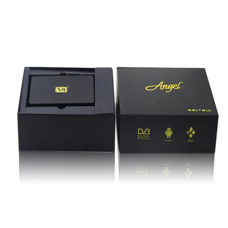 

Freesat V8 Angle S2/T2 Android TV Box /C/OTT/ IPTV Combo Digital Satellite TV Receiver + WiFi + Bluetooth support cccam newcamd