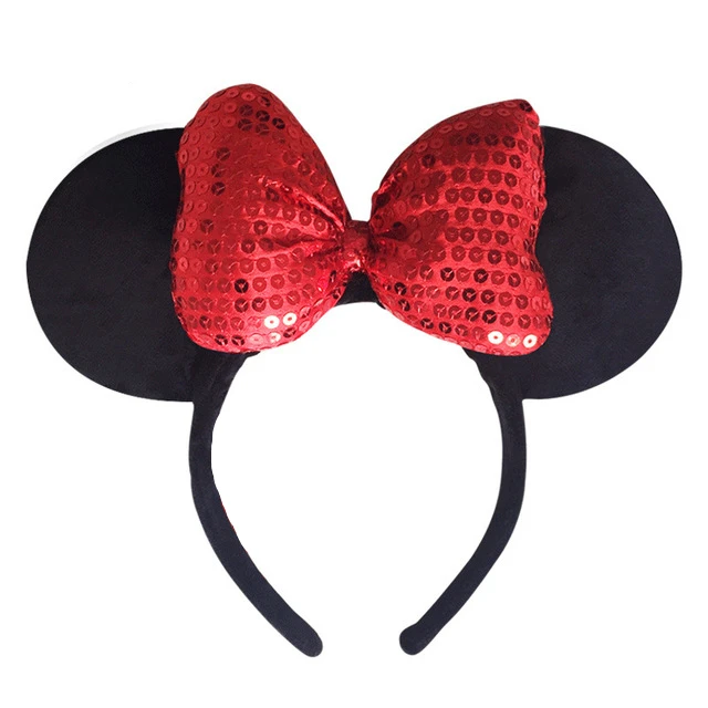 Disney land Edition головной убор Микки Маус Минни Микки головная повязка лента для волос Принцесса наголовный обруч игрушки для детей подарок - Цвет: 8