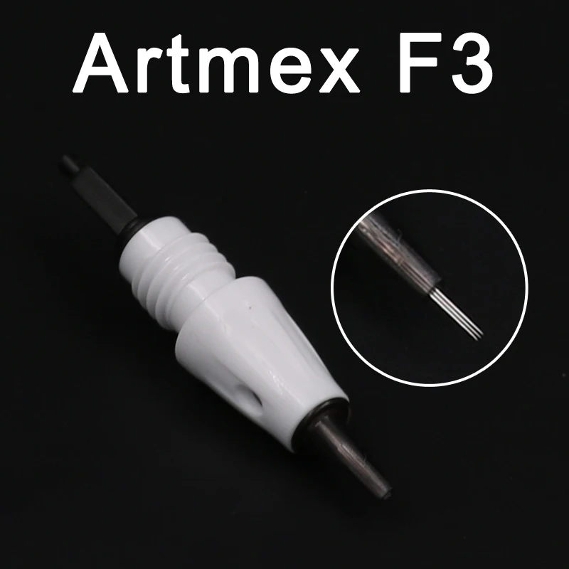 Высокое качество, оригинальный Artmex V6 V8 татуировки иглы 50 шт. M1 R1 R3 R5 F3 F5 F7 F9 ИГЛЫ Перманентный макияж бровей Иглы