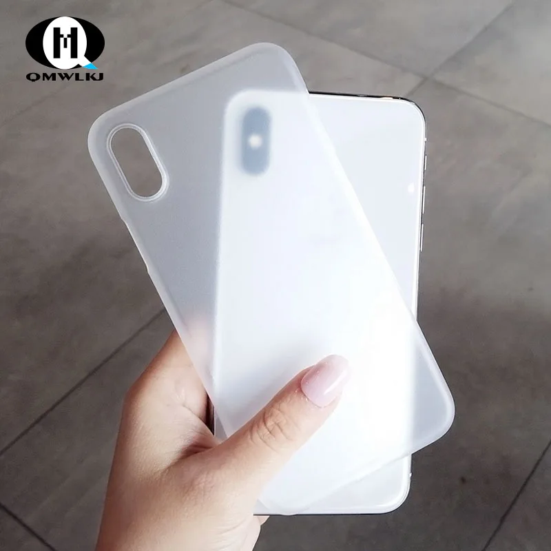 

Matte Plastic Shockproof Anti-fall Solid Color Mobile Phone Back Case Cover For iPhone X XR 6S 8 6 XSMax 7Plus 8Plus 7 case