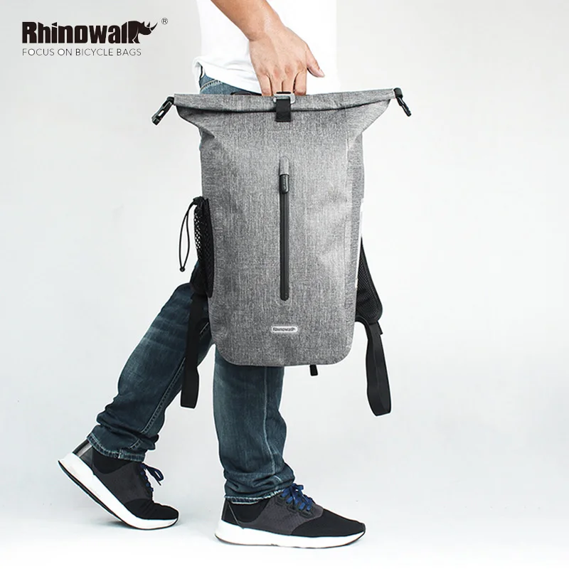 

RHINOWALK Waterproof Outdoor Mountain Bike Backpack for Men High Capacity 25 L Bicycle Bags Riding Bike Sports Backpacks