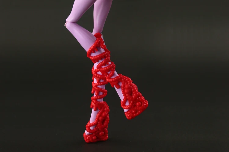 Новое поступление; модные ботинки; оригинальная обувь на высоком каблуке для Monster high; обувь в кукольном стиле; 15 стилей;