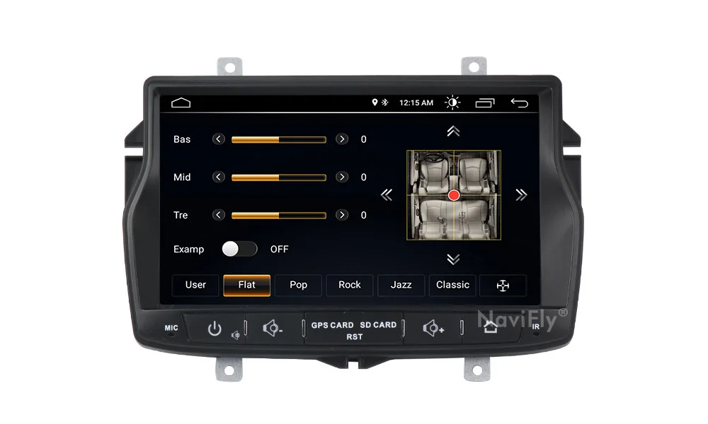 Perfect Navifly 1Din Android 8.1 Car dvd Multimedia Player Radio audio for Lada vesta GPS Navigation HD 1024*600 Head Unit Stereo MAP FM 12