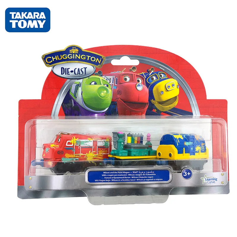 Takara Tomy Chuggington Metal Diecast Toy Trains Dunbar/Harrison/KOKO/Chugger/Chatsworth/Frostini/Emery/Wilson/Skylar - Цвет: 54053