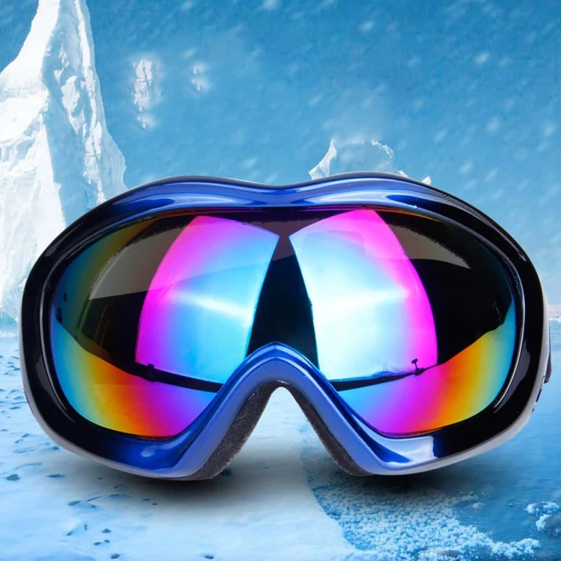 Pro Unisex, esquí, Snowboard gafas capa superficie esférica UV400 Anti-niebla a prueba de viento de invierno deporte esquí gafas de ciclismo