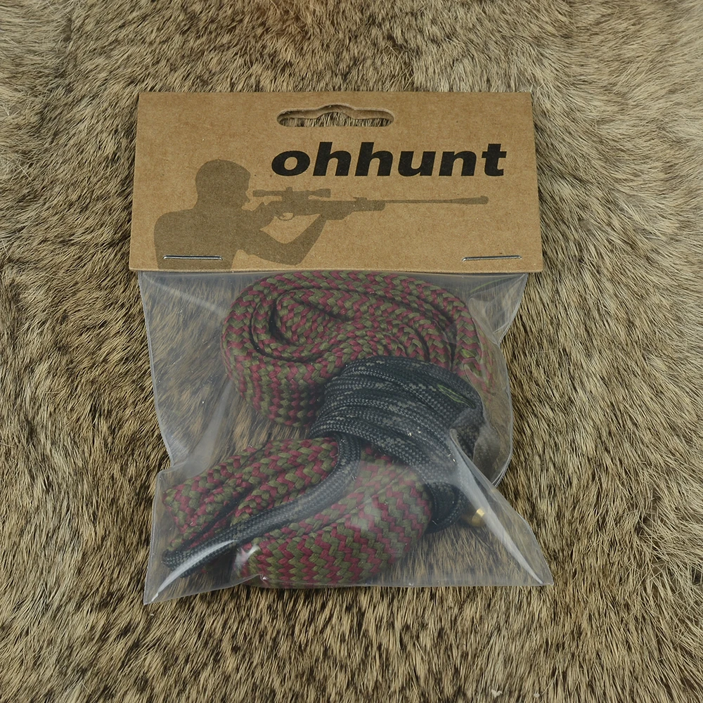 Ohhunt охотничья змея. 177. 22. 30. 338. 357. 410. 416. 44/. 45 6 мм 7 мм 8 мм 9 мм 12GA 16GA 20GA очистка винтовочного отверстия Очиститель