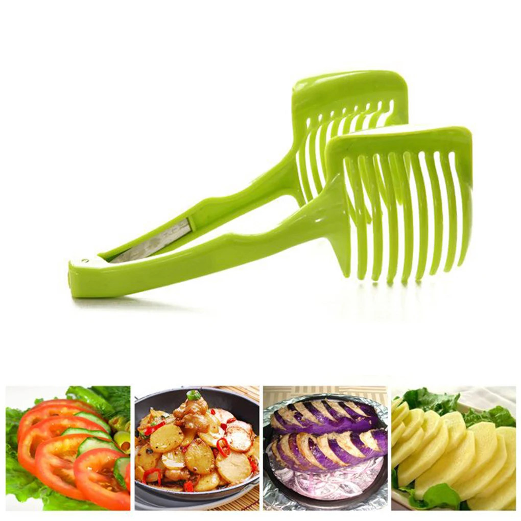 

Newest Hand-held Fruit Slicer Multi-function Orange Slicer Fruit and Vegetable Lemon Tomato Slicer Newest