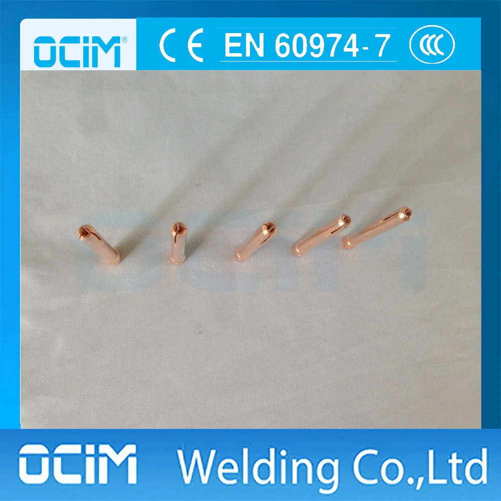 Сварочный фонарь 10 шт. 10N21 0 5 мм 10N22 10N23 10N23M 10N24 10N25 Tig Collet для SR WP 17 18 26|Сварочные