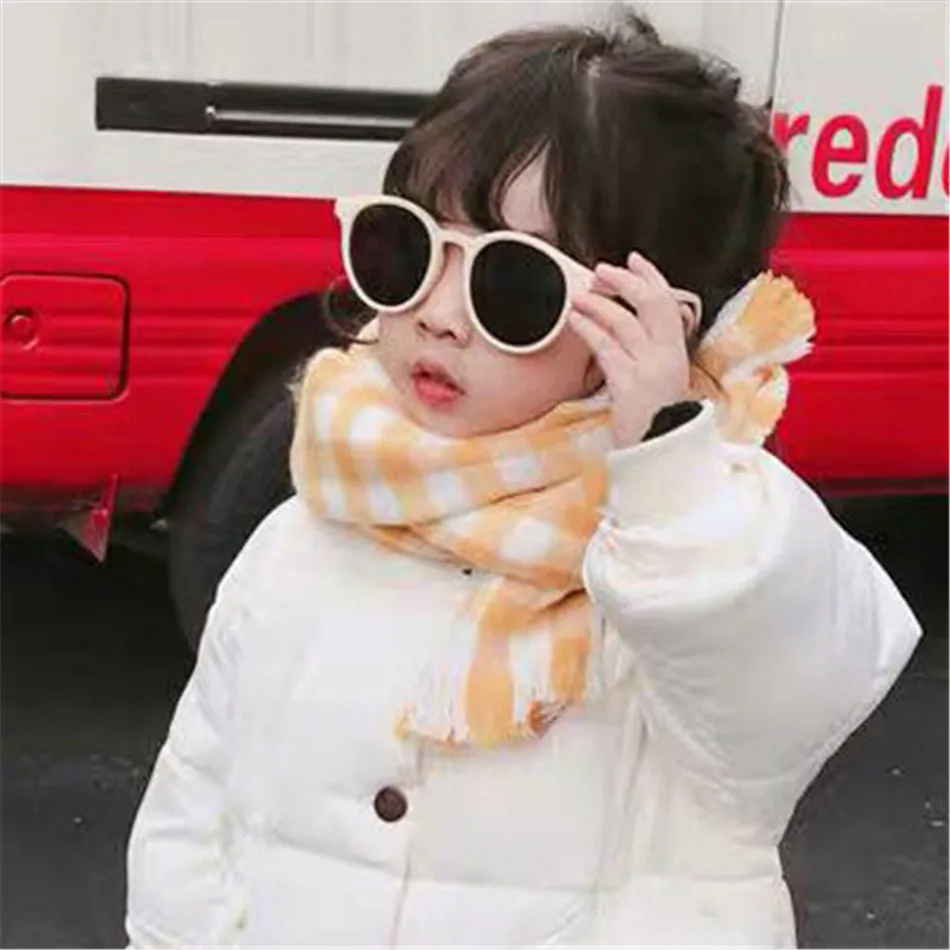 iboode Retro Round Kids Sunglasses Boys Girls UV400 Child Sun Glasses Vintage Simple Children Shades Goggles Oculos De Sol